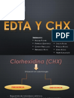 CHX y EDTA