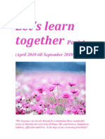 Let's Learn Together! Part Four