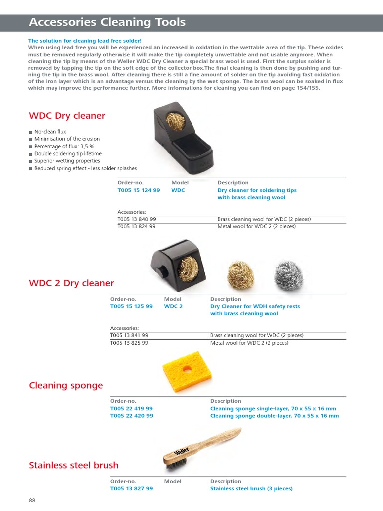 Lead-Free Solder Cleaning Tools Guide | PDF | Soldering | Solder