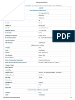 View Application Details For Assessment of Property Tax at NKDA