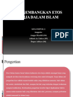 Mengembangkan Etos Kerja Dalam Islam