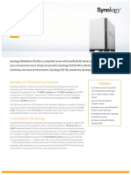 Synology DS218j Data Sheet Enu PDF