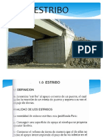 diseño estribo puentes