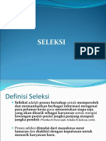 Handout 5 Seleksi