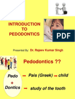 Introduction To Pedodontics