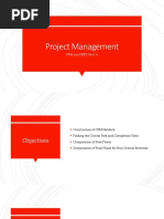 Project Management: CPM and PERT (Part 1)