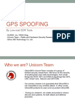 Gps Spoofing: by Low-Cost SDR Tools