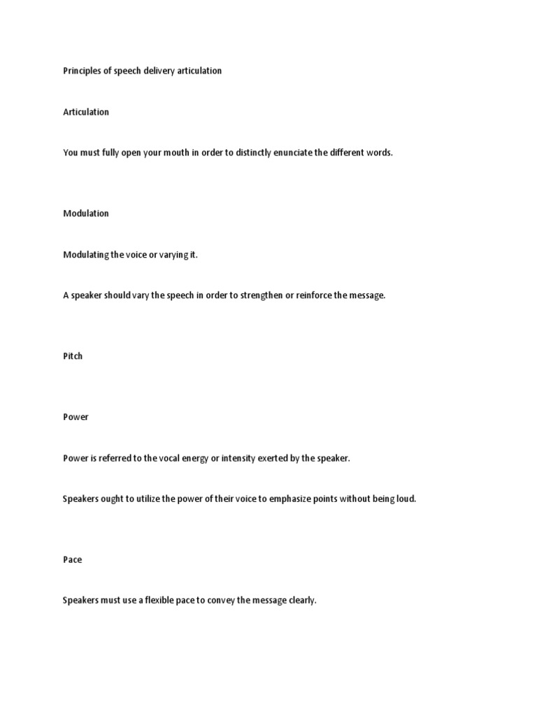 Mastering Speech Delivery Skills | PDF | Gesture | Nonverbal Communication