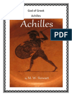God of Greek Achilles
