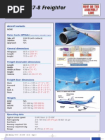 Boeing 777 Freighter Specifications | PDF | Jet Aircraft | Aircraft