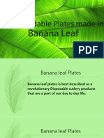 Banana Leaf Plates Pres