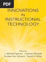 12.J. Michael Spector, Celestia Ohrazda, Andrew Van Schaack, David A. 12.wiley Innovations in Instructional Technology PDF