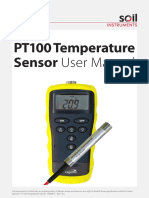 PT100 Temperature Sensor User Manual