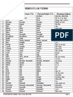 Irregular Verbs