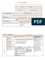 Formato Sesion de Aprendizaje Odec