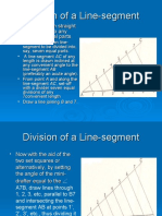 Division of A Line-Segment