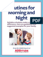 10242 for Parents Routines for Morning and Night