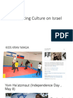 Interesting Culture On Israel