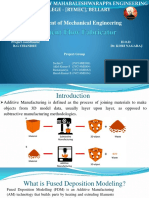 RYMEC Mechanical Engineering Department FDM 3D Printing Project