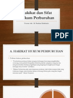 Hakikat Dan Sifat Hukum Perburuhan - Sesi 1 PDF