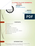 Design of A 4 Storey (G+3) RCC Residential Building: Mohit Singla (Asst. Professor, Civil Engg. Dept.)