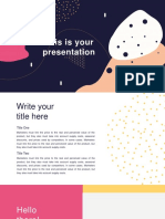 This Is Your Presentation
