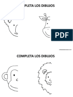 Completa Los Dibujos Imprimible para Niños PDF