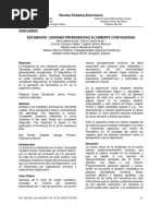 Escabiosis Lesiones Pruriginosas Altamente Contagiosas PDF