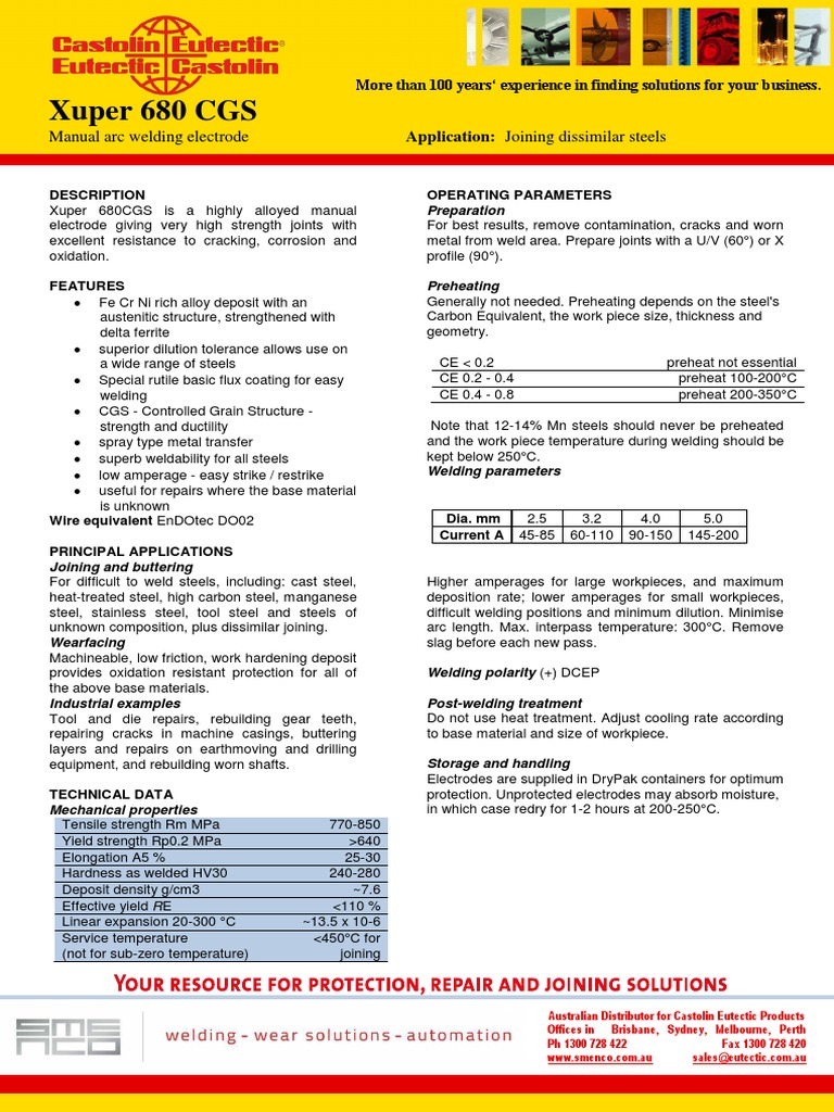 Xuper 680 CGS PDF Steel Heat Treating