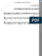 Age of Empires Main Theme Violin 4 PDF