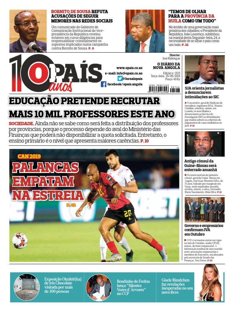 Jornal OPaís edição 1576 de 25/08/2019 by OPAÍS - Issuu