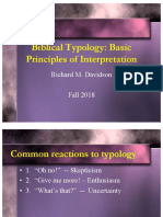 Biblical Typology - Basic Principles of Interpretation