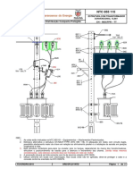 Montagem estrutura rede distribuição 13,8kV