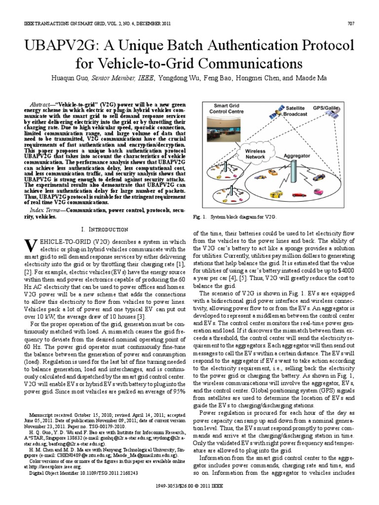 A Unique Batch Authentication Protocol PDF Public Key Cryptography