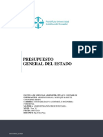 Administración Presupuestaria - Presupuesto General Del Estado - Armijos - Bosquez - Conforme