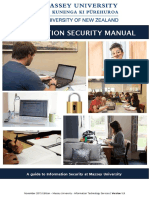 Massey University InfoSec Manual v1_0