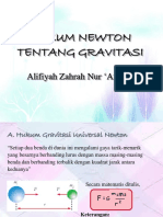 Hukum Newton Tentang Gravitasi Fis Fix