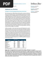 William Blair SaaS Insights (4.4.17)