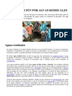 Contaminación Por Aguas Residuales