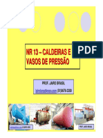 NR 13 Caldeiras Vasos Pressao