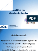 Gestión Del Mantenimiento