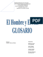 El Hombre y El Mar GLOSARIO