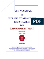 SHop Act Registration Manual