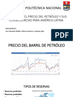 Derrumbe Petroleo Economia