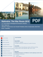 Mahindra: The War Room 2010