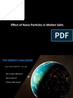 Nano Particle Enhanced Molten Salts