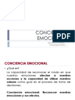 Conciencia Emocional