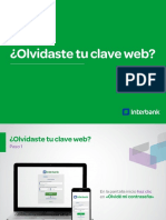 ¡Olvidaste Tu Clave Web!