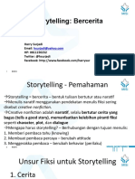 Storytelling: Bercerita dengan Unsur Fiksi