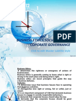 Business Ethics, Social Audit & Coporate Governance: Click To Edit Master Subtitle Style